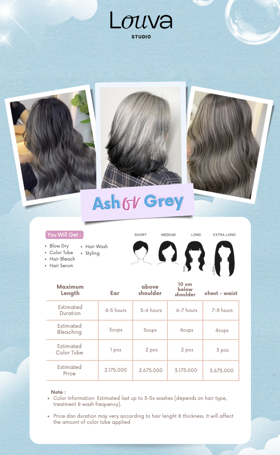 Model with professional hair cut and soft waves