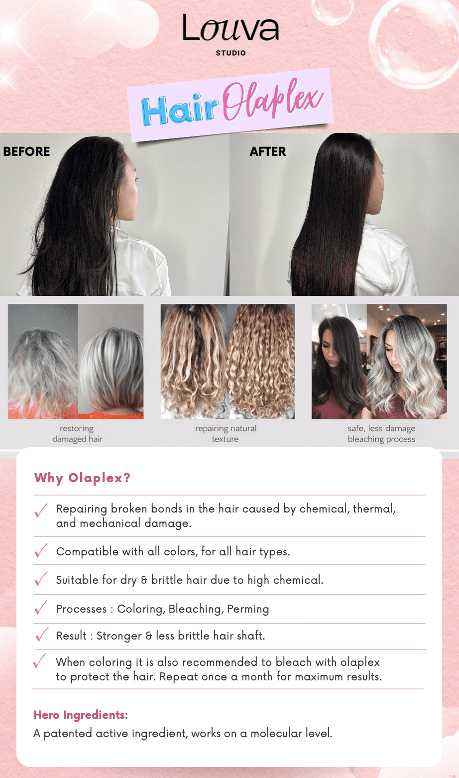 Model with professional hair cut and soft waves